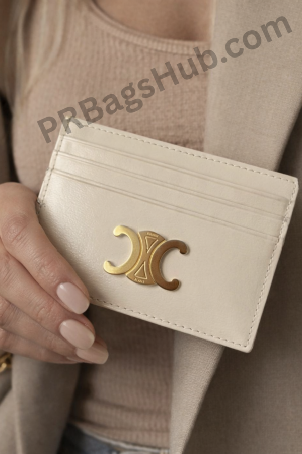 Celine Replica Wallet For Womens In USA - Beige Color