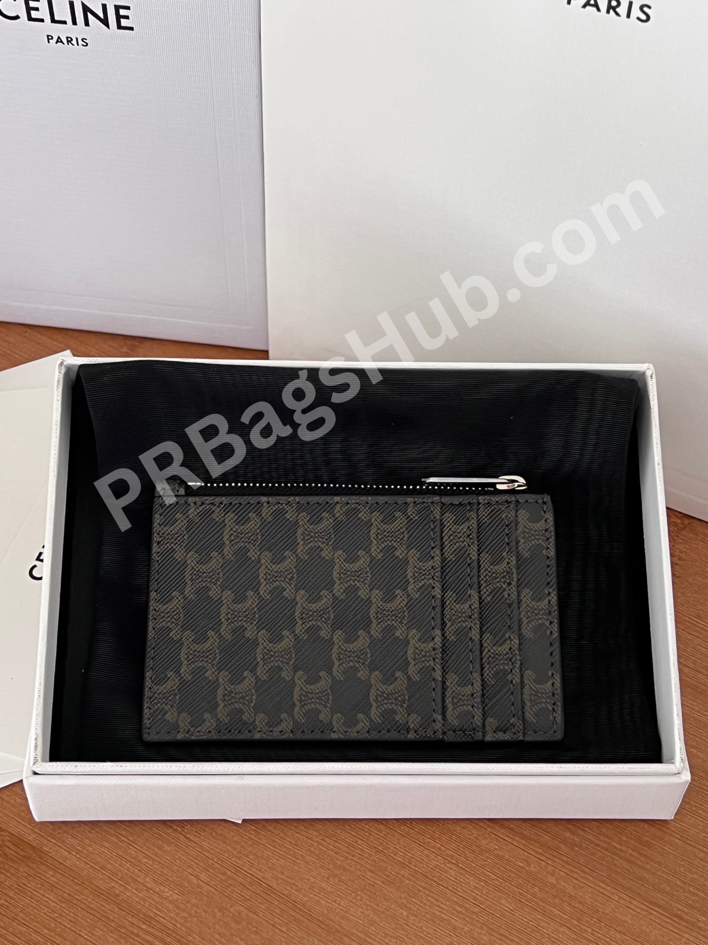 black-card-holder-wallet-back-view-in-box-with-pattern-design-premium-inspired