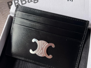 black-card-holder-wallet-front-with-silver-logo-on-box-packaging