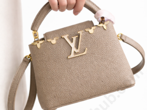 louis-vuitton-capucines-mini-grey-shell-leather-bag-in-woman-hand-white-background-designer-handbag